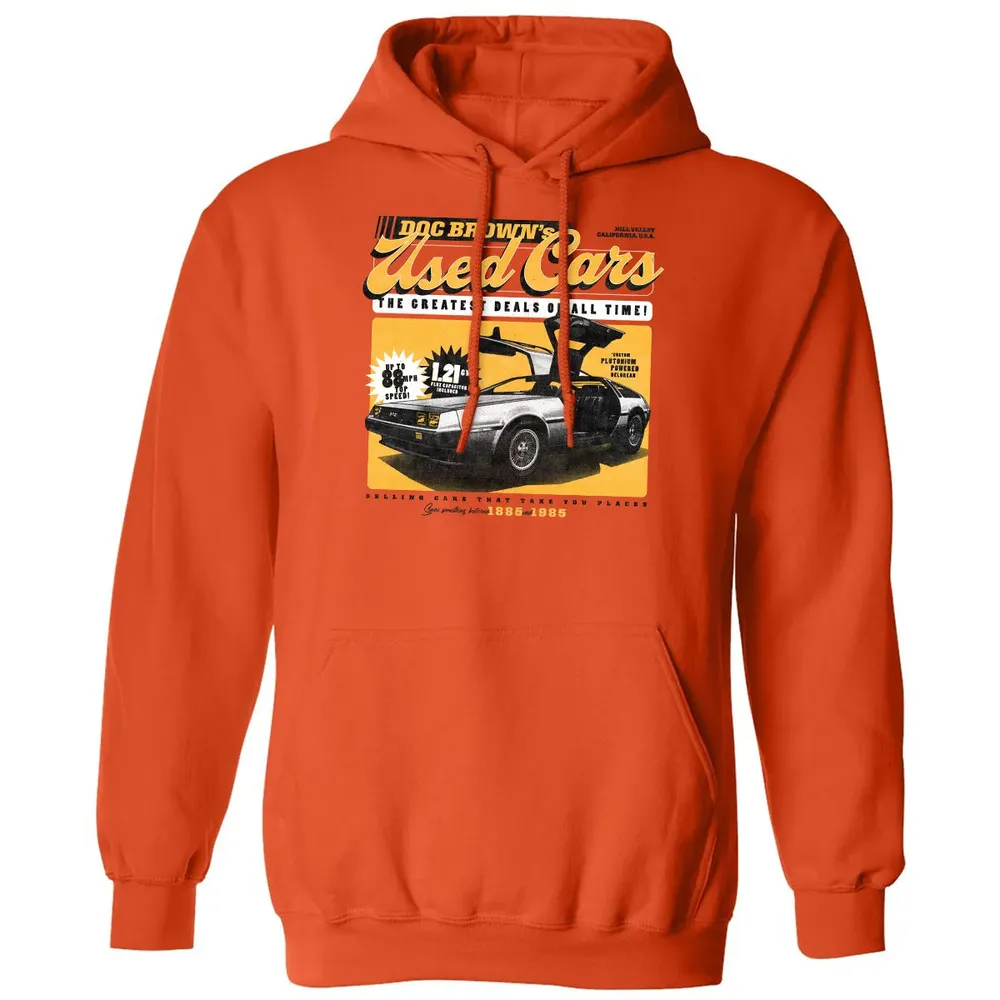 Doc Brownâ€™s Used Cars Classic Unisex Hoodie - 10