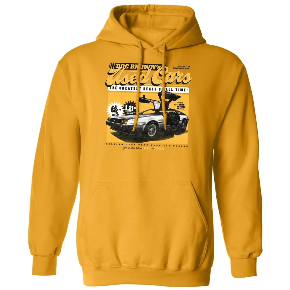 Doc Brownâ€™s Used Cars Classic Unisex Hoodie - 12