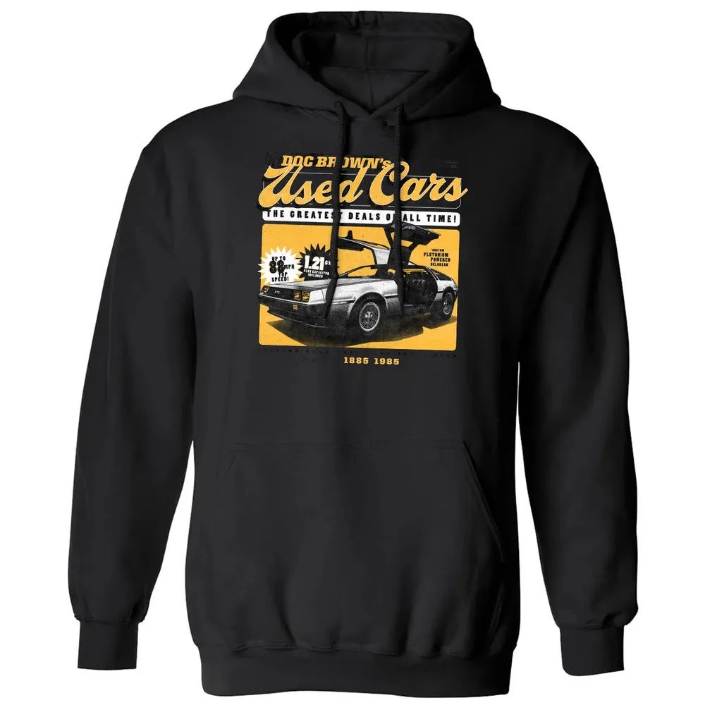 Doc Brownâ€™s Used Cars Classic Unisex Hoodie - 11