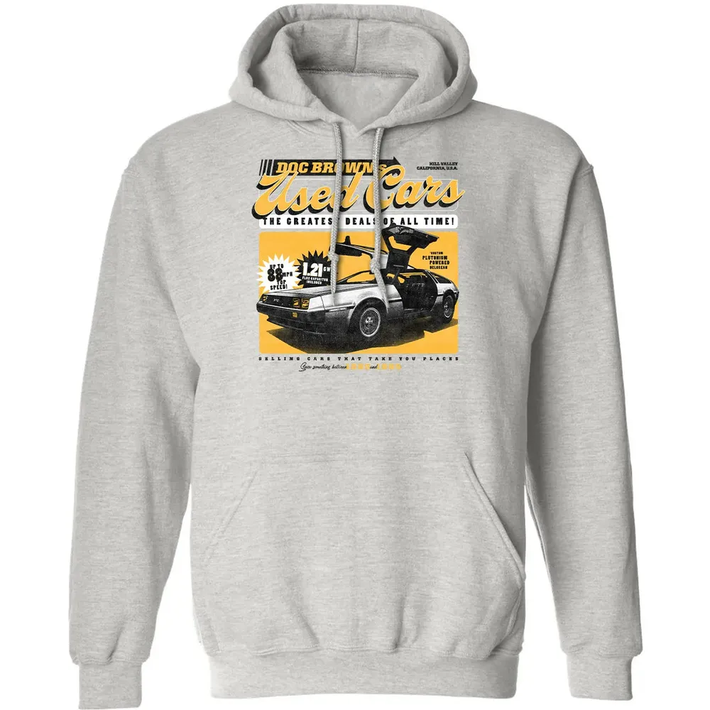 Doc Brownâ€™s Used Cars Classic Unisex Hoodie - 2