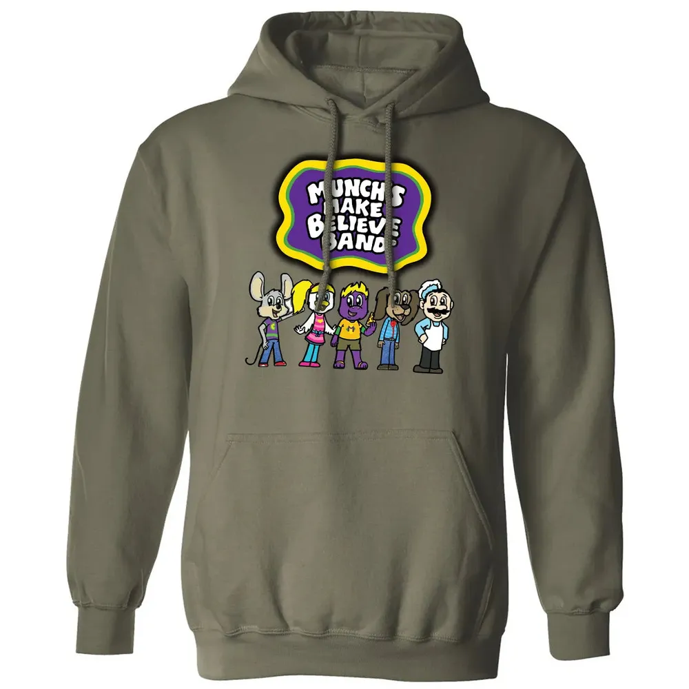 Munch's Make Believe Band Classic Unisex Hoodie - 4
