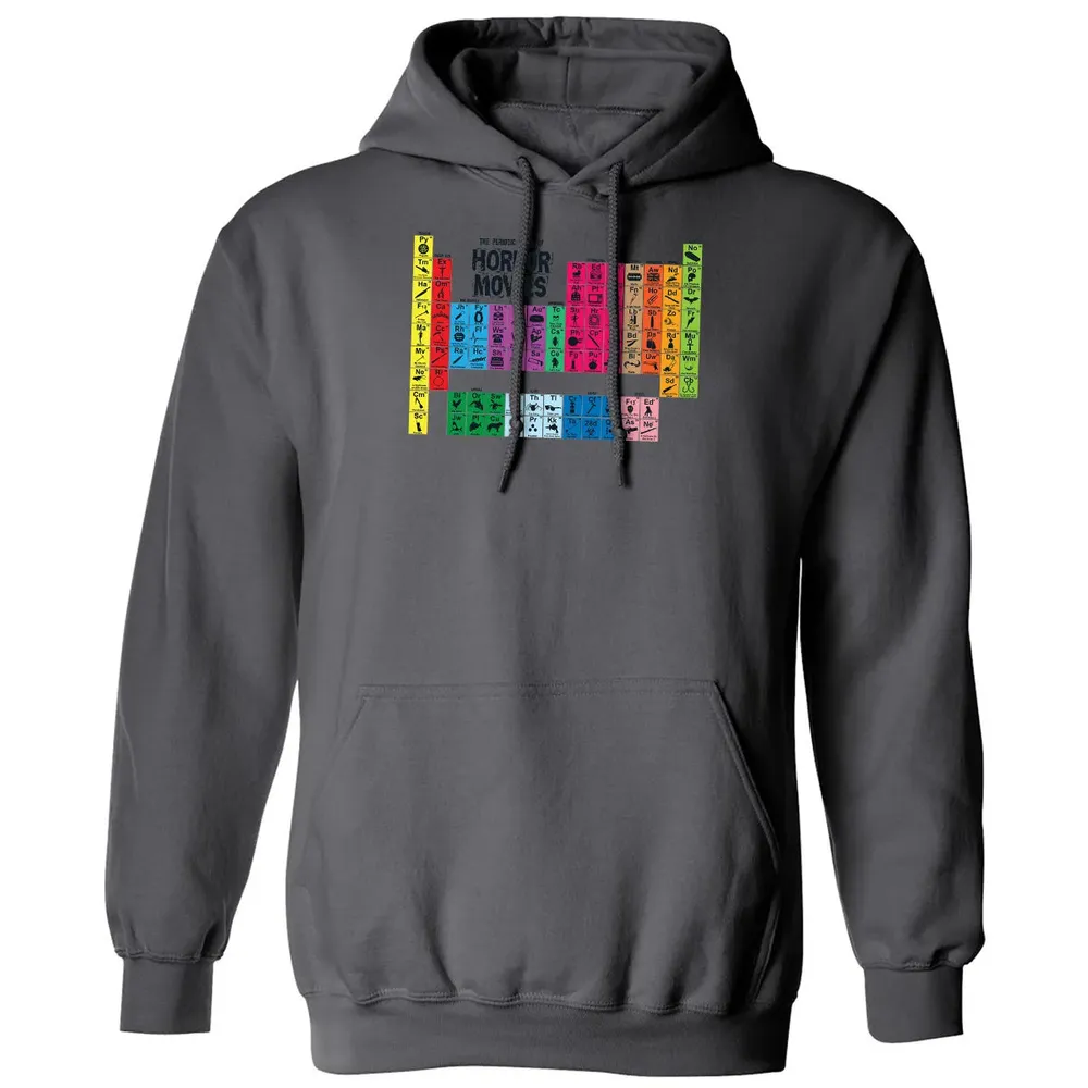 The Periodic Table Of Horror Movies Classic Unisex Hoodie - 7