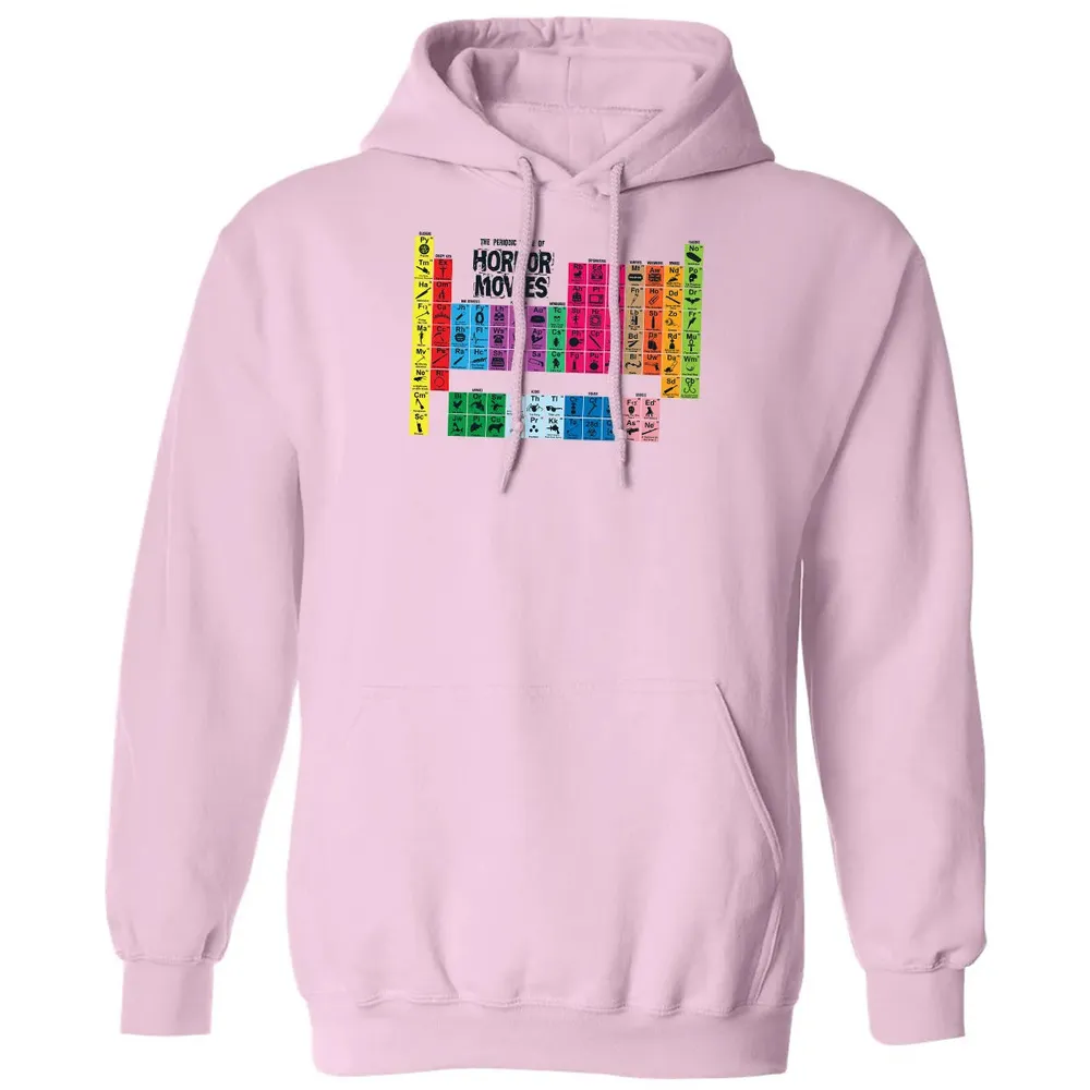 The Periodic Table Of Horror Movies Classic Unisex Hoodie - 3