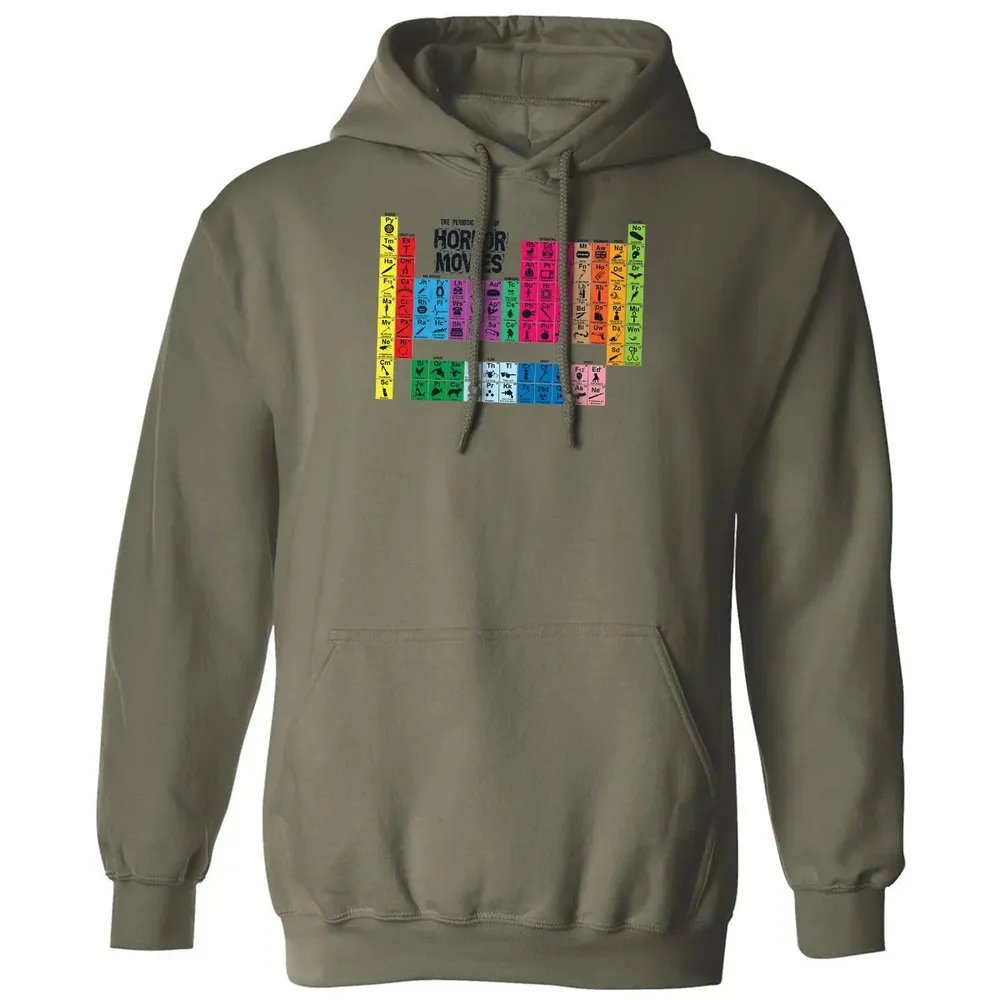 The Periodic Table Of Horror Movies Classic Unisex Hoodie - 4