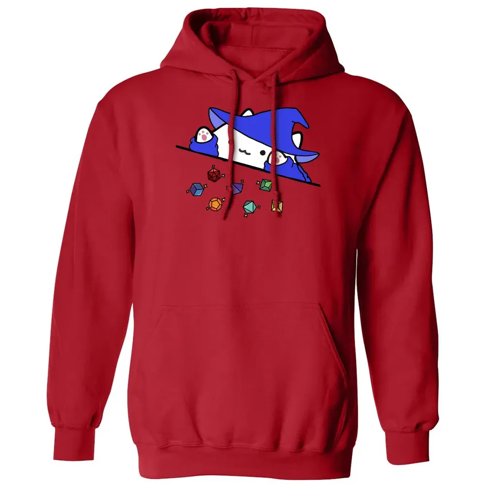 Cat Throws Dices Classic Unisex Hoodie - 5