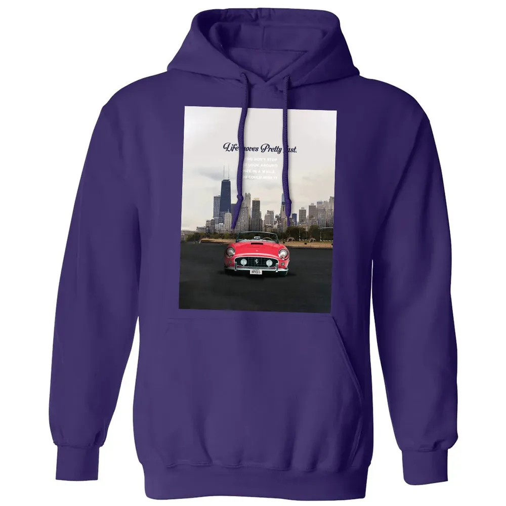 Life Moves Pretty Fast Classic Unisex Hoodie - 6
