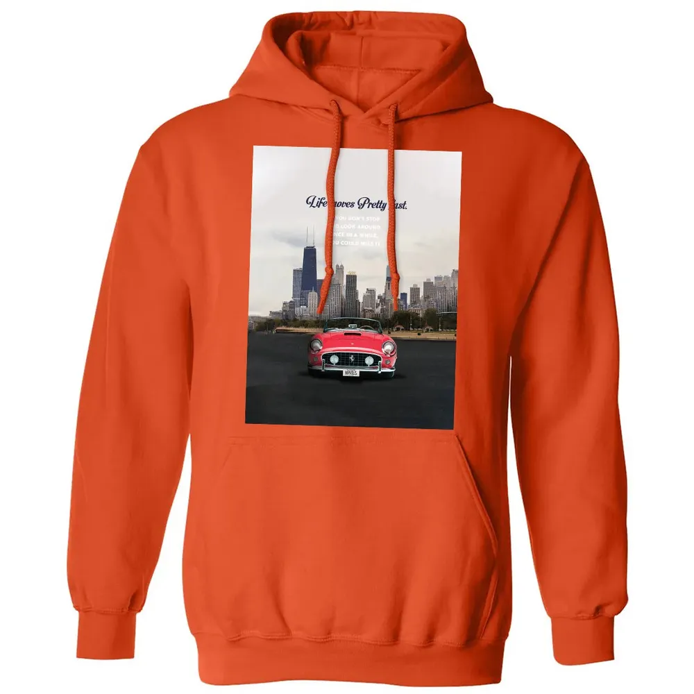Life Moves Pretty Fast Classic Unisex Hoodie - 10