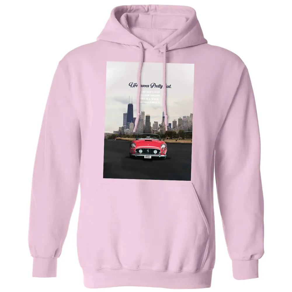 Life Moves Pretty Fast Classic Unisex Hoodie - 3