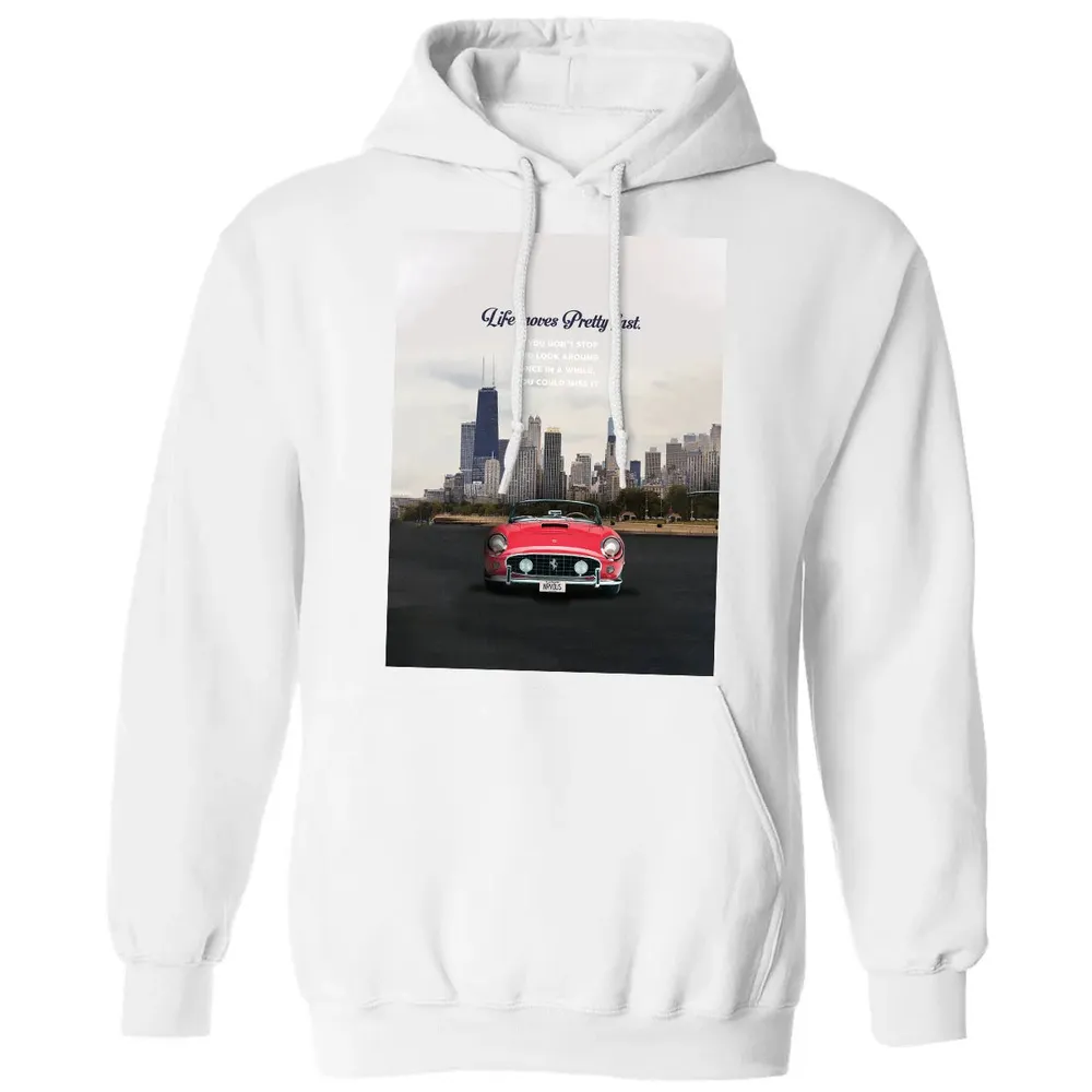 Life Moves Pretty Fast Classic Unisex Hoodie - 11
