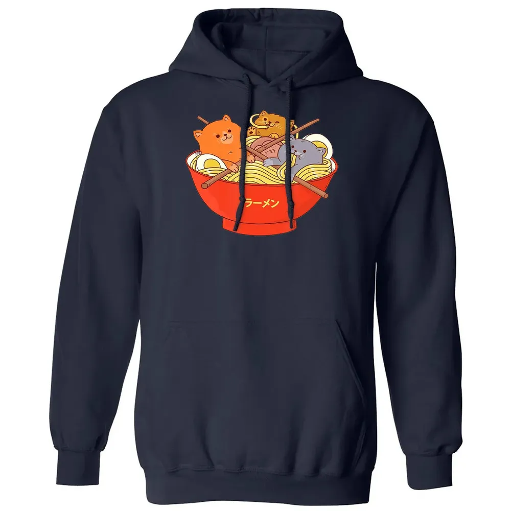 Kawaii Anime Ca Japanese Ramen Noodles Gift T Classic Unisex Hoodie - 2