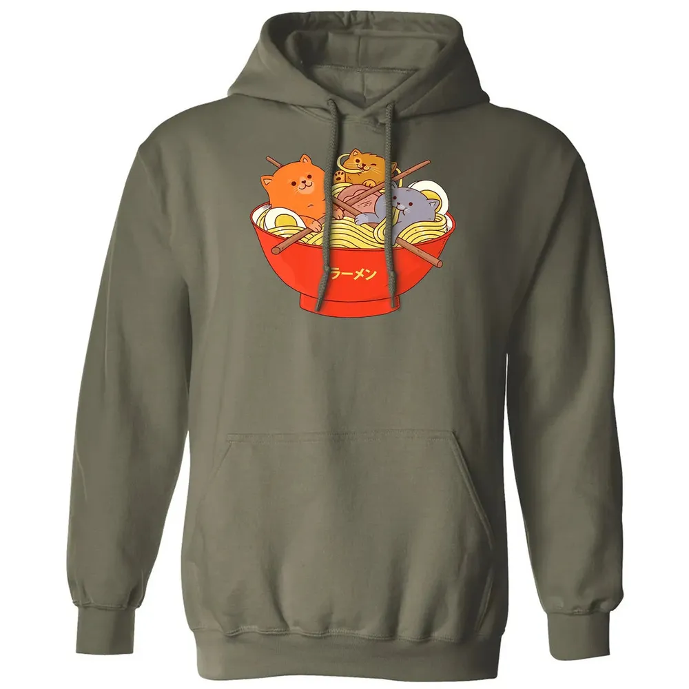 Kawaii Anime Ca Japanese Ramen Noodles Gift T Classic Unisex Hoodie - 4