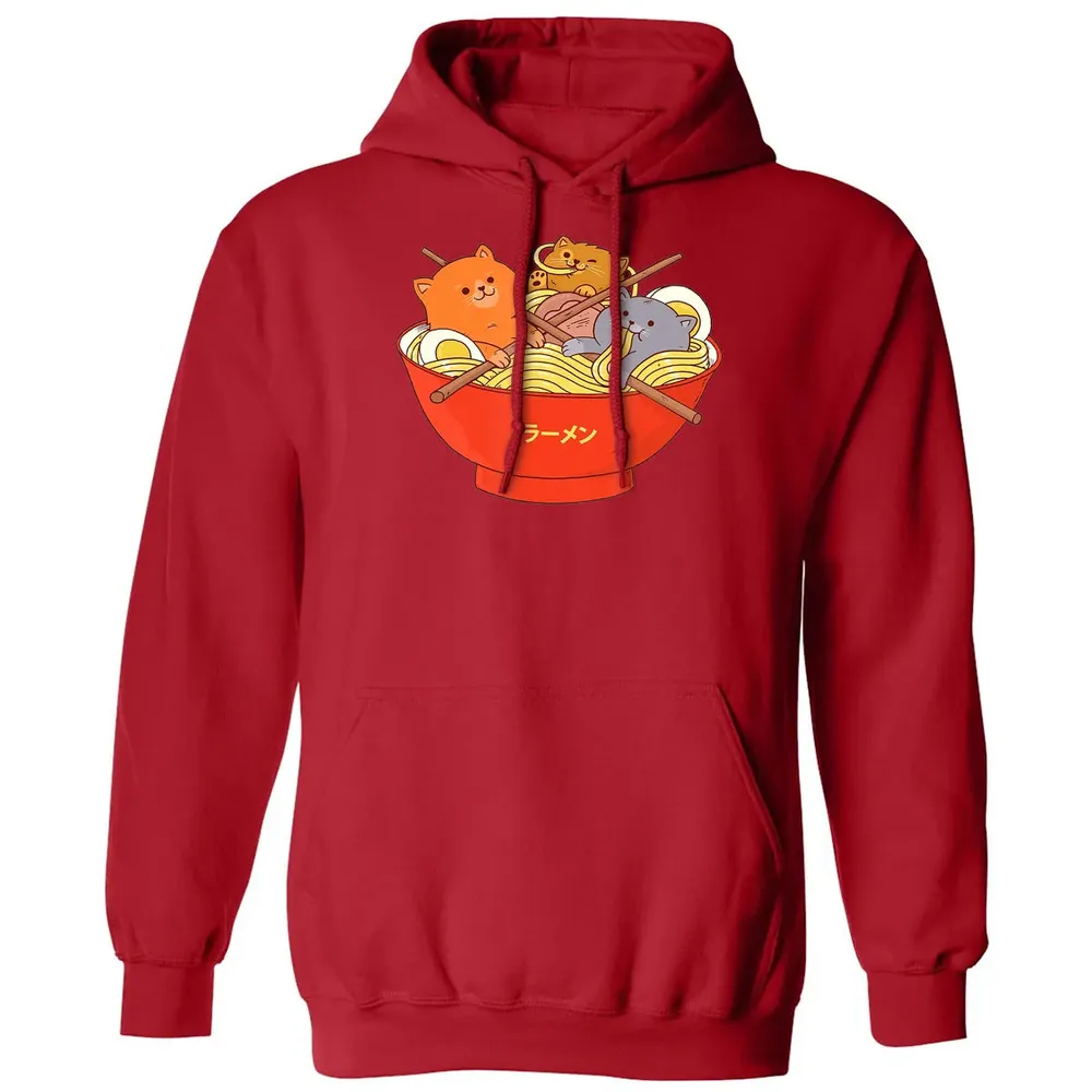 Kawaii Anime Ca Japanese Ramen Noodles Gift T Classic Unisex Hoodie - 5
