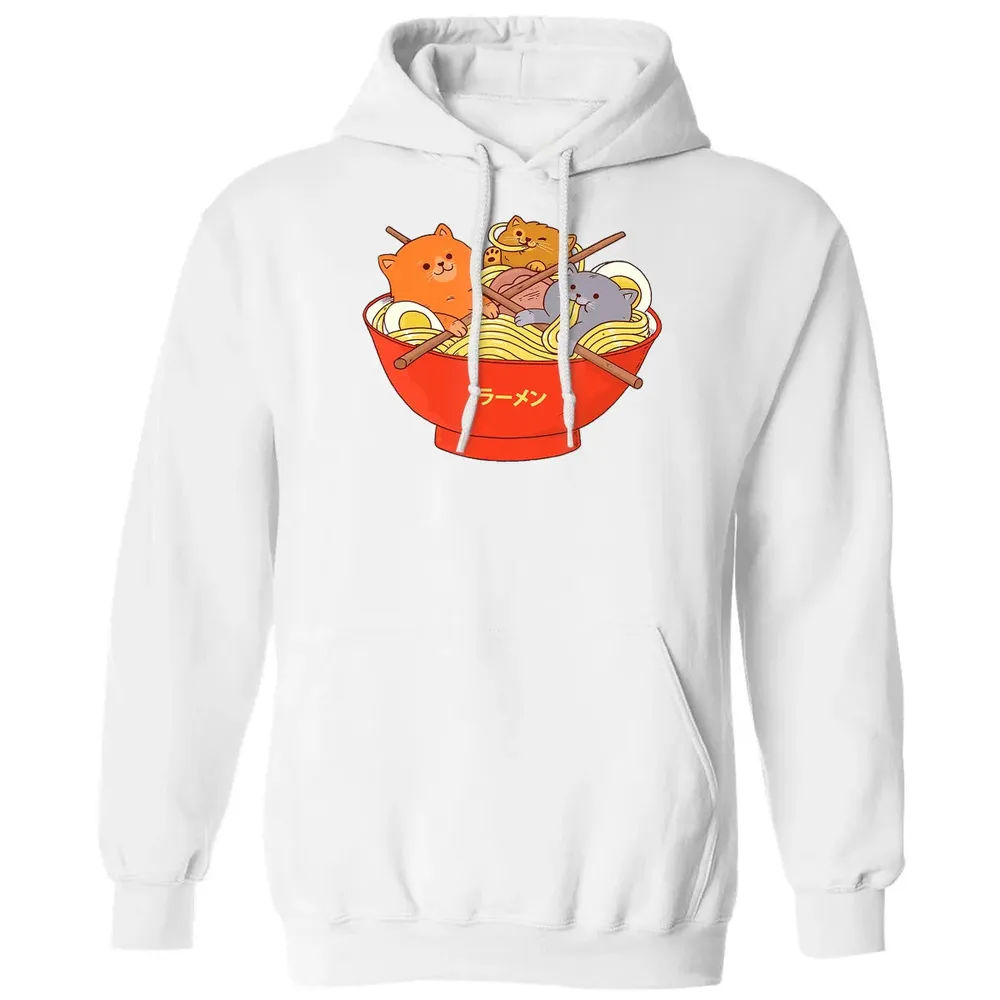 Kawaii Anime Ca Japanese Ramen Noodles Gift T Classic Unisex Hoodie - 11