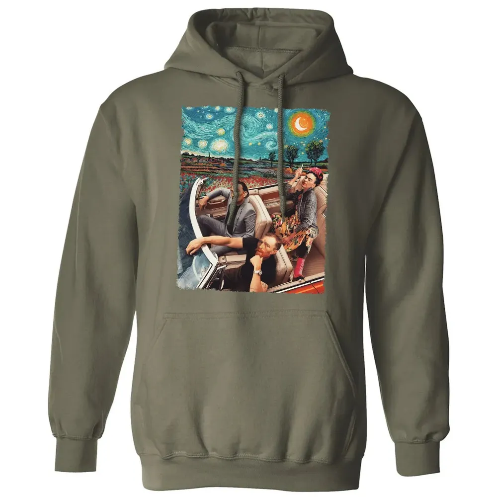 Great Artists In Car Classic Unisex Hoodie - 4