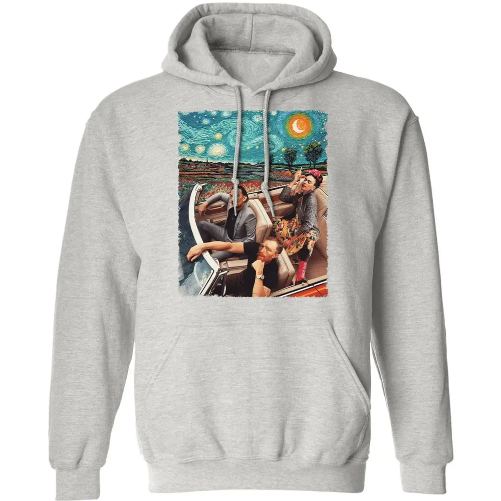 Great Artists In Car Classic Unisex Hoodie - 8