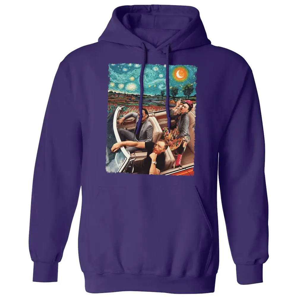 Great Artists In Car Classic Unisex Hoodie - 6