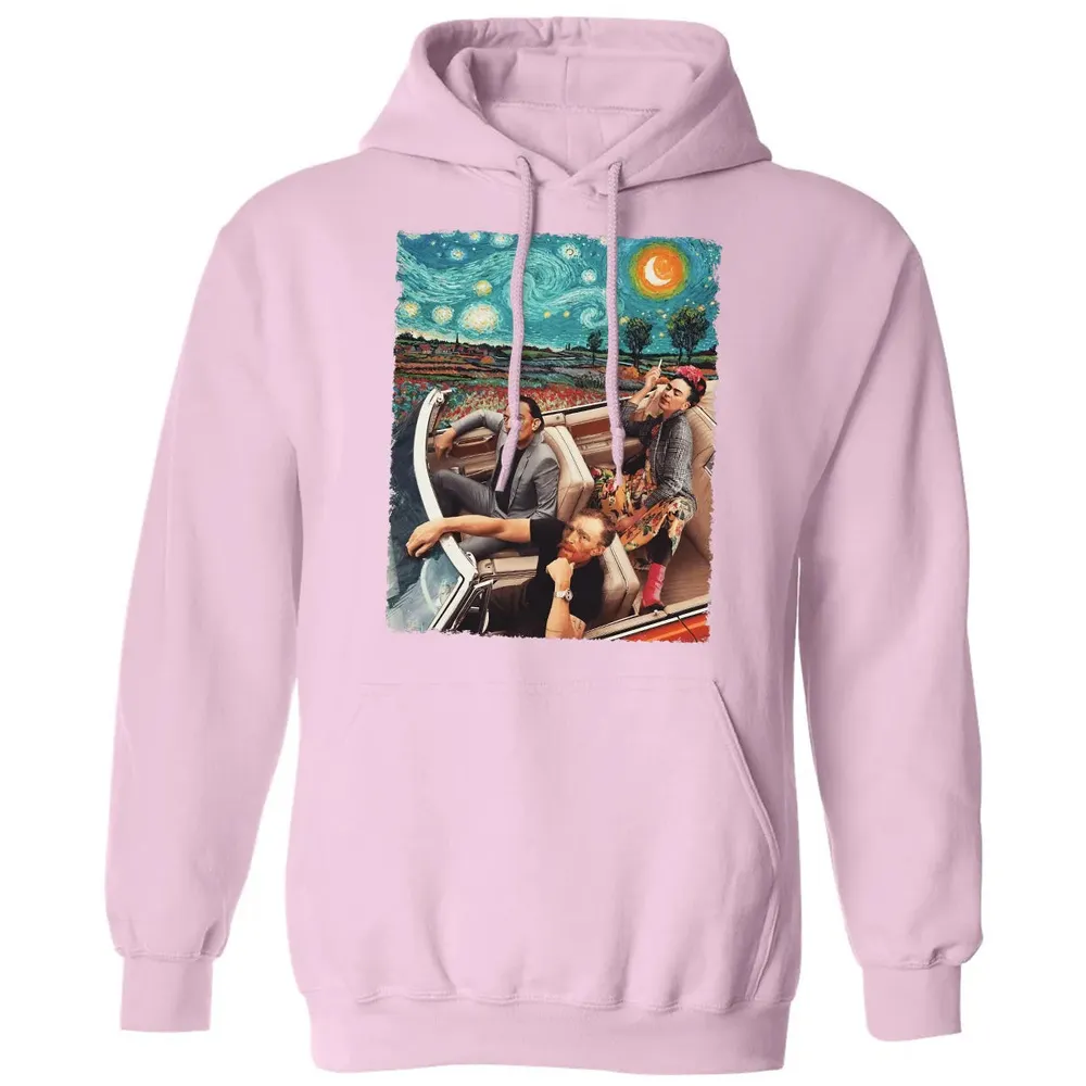 Great Artists In Car Classic Unisex Hoodie - 3
