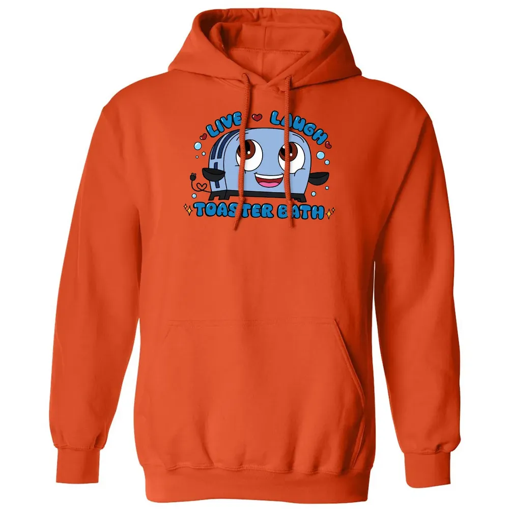 Live Laugh Toaster Bath Classic Unisex Hoodie - 10