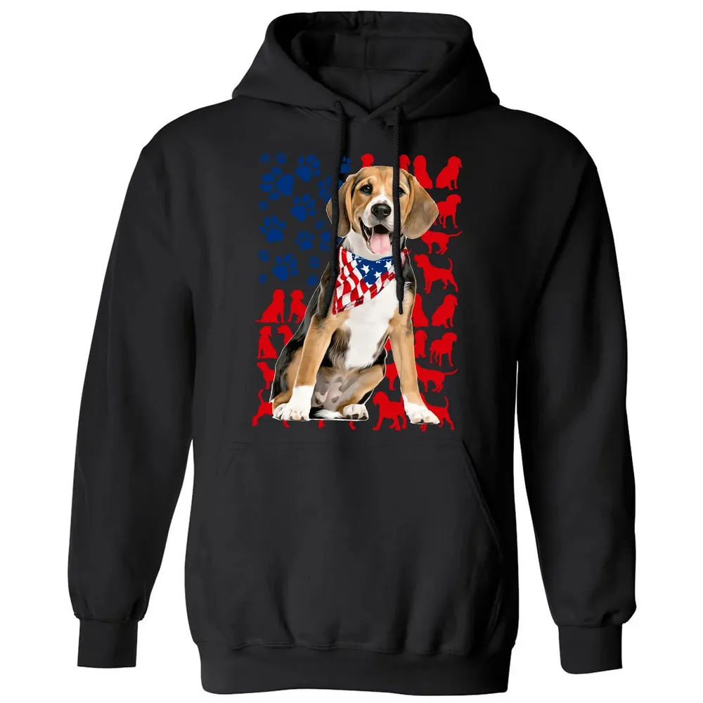 Beagles 4th Of July Classic Unisex Hoodie - 11