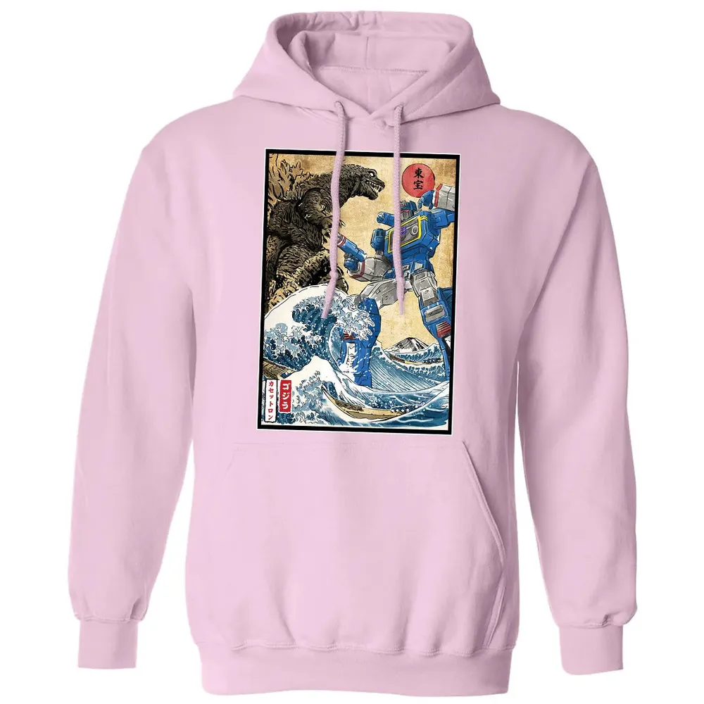 King of the Monsters vs Soundwave Classic Unisex Hoodie - 3