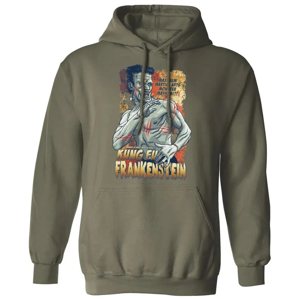 Kung Fu Frankenstein Classic Unisex Hoodie - 4