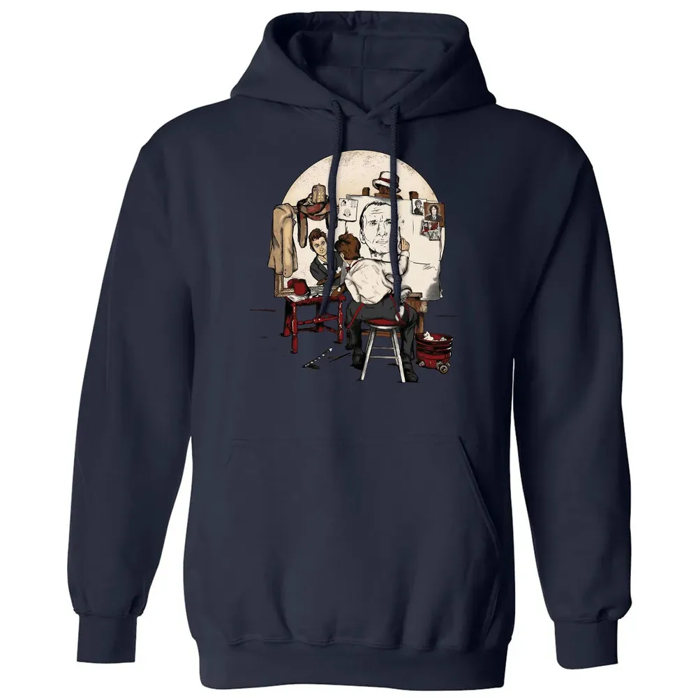 Doctor Painting Classic Unisex Hoodie - 8