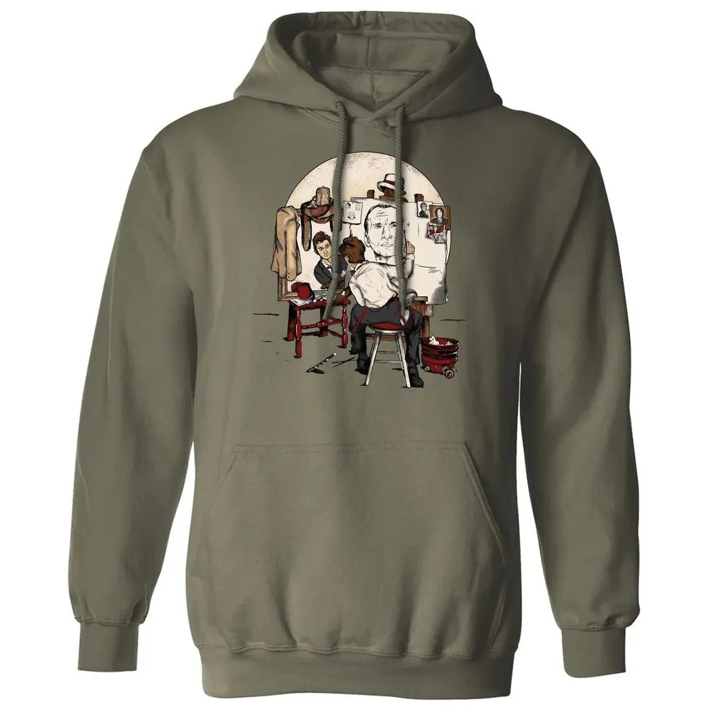 Doctor Painting Classic Unisex Hoodie - 4