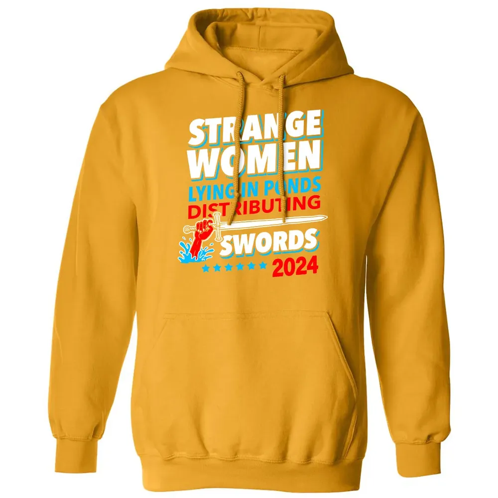 Strange Women 2024 Classic Unisex Hoodie - 12