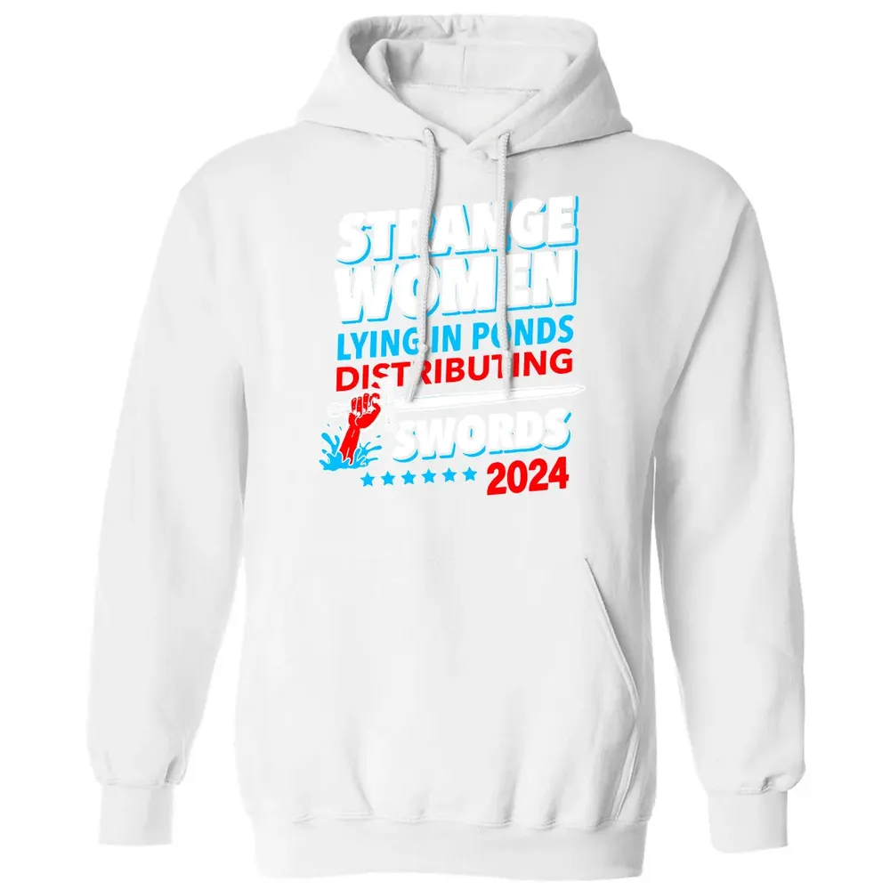 Strange Women 2024 Classic Unisex Hoodie - 11