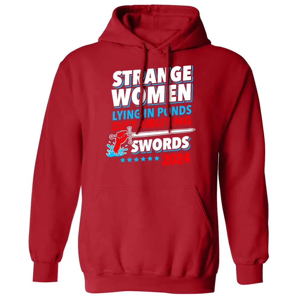 Strange Women 2024 Classic Unisex Hoodie - 5
