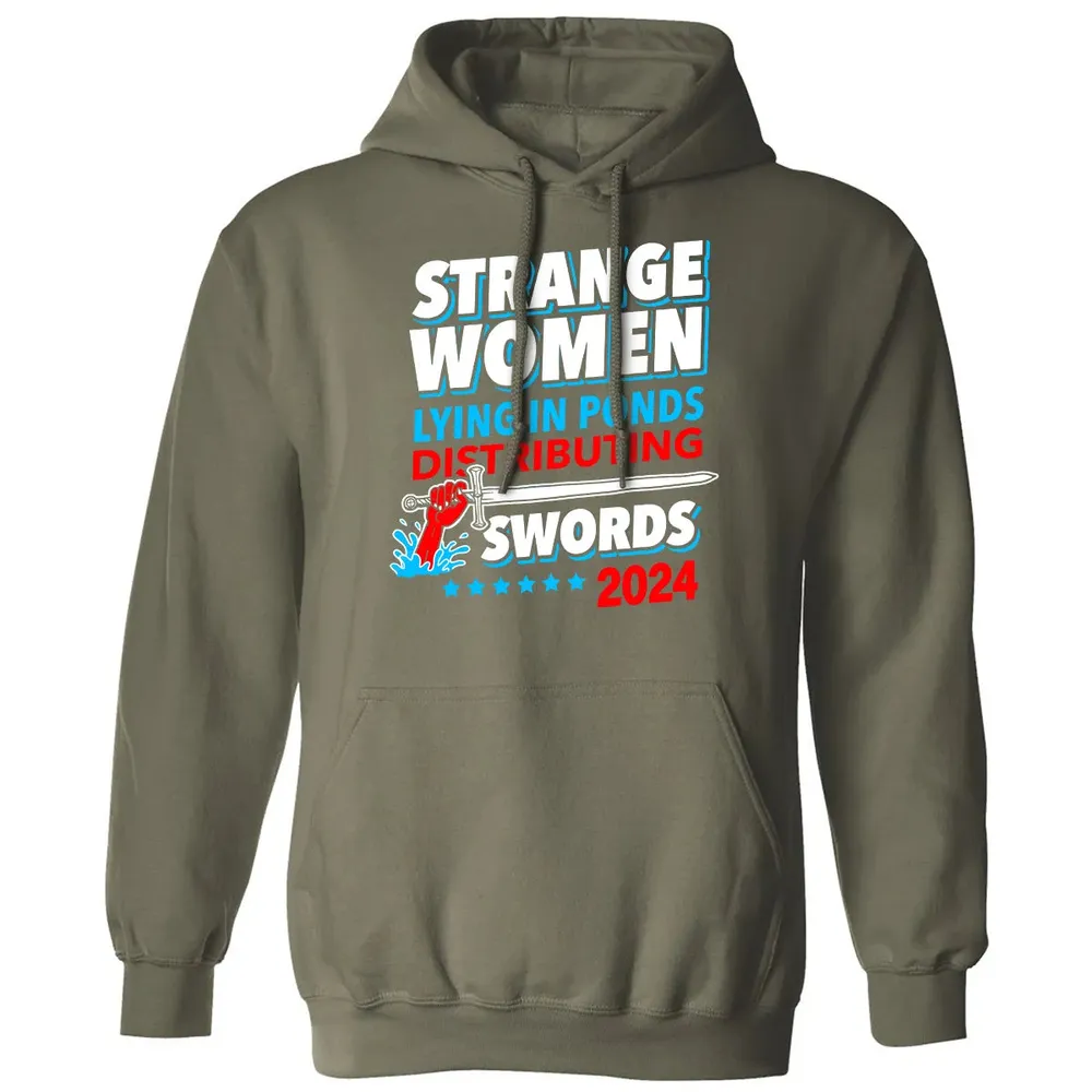 Strange Women 2024 Classic Unisex Hoodie - 4