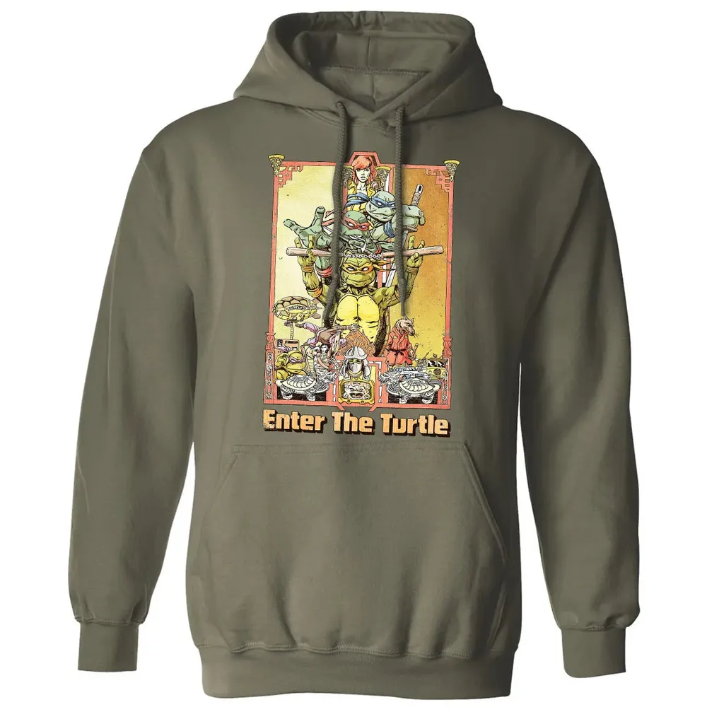 Enter The Turtle Classic Unisex Hoodie - 4