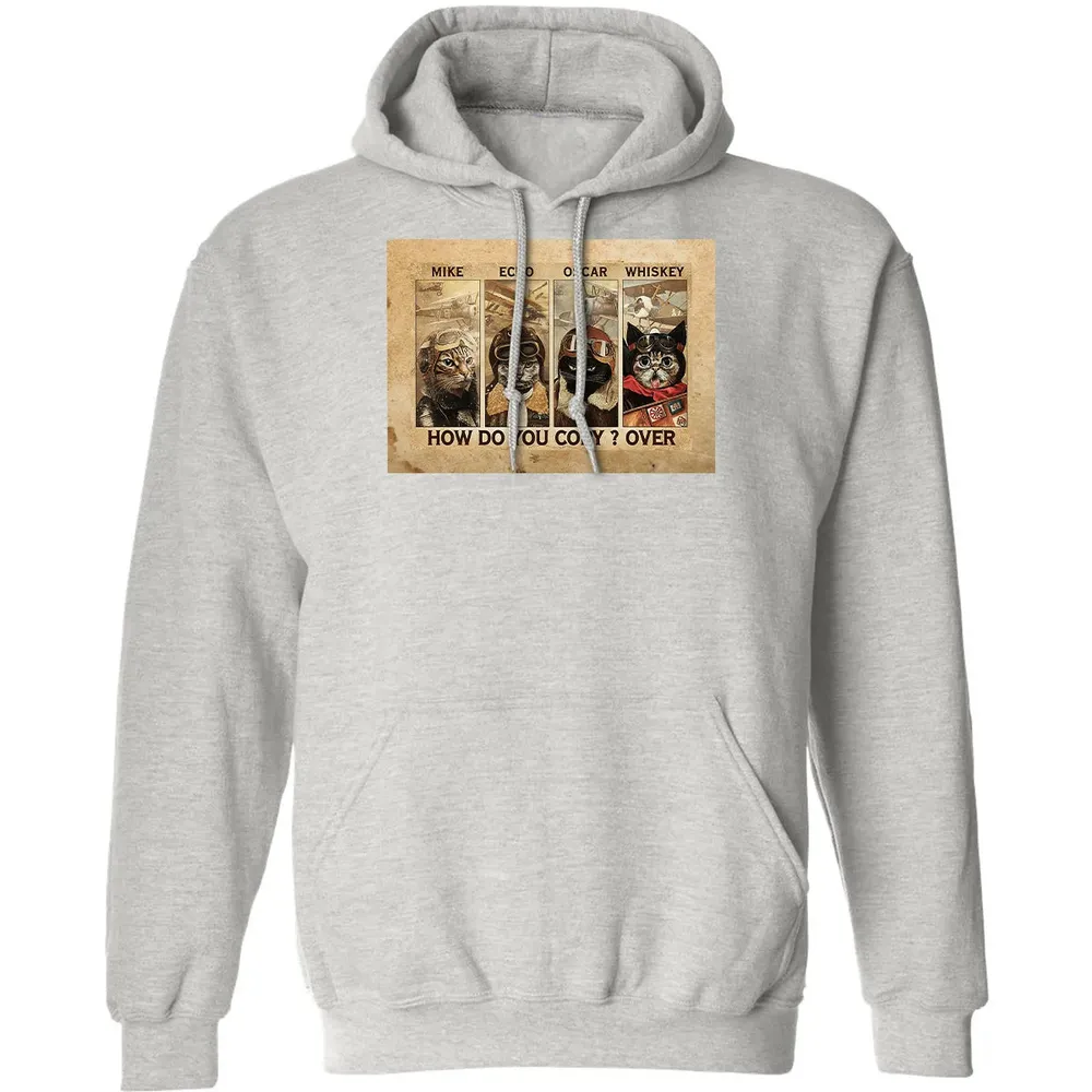 Mike Echo Oscar Whiskey How Do You Copy ? Over Classic Unisex Hoodie - 2