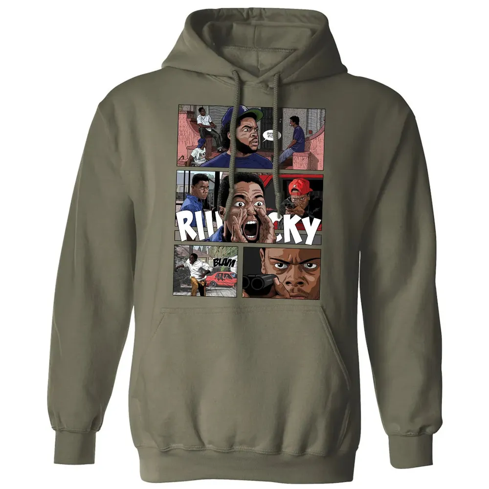 Run Ricky Classic Unisex Hoodie - 4