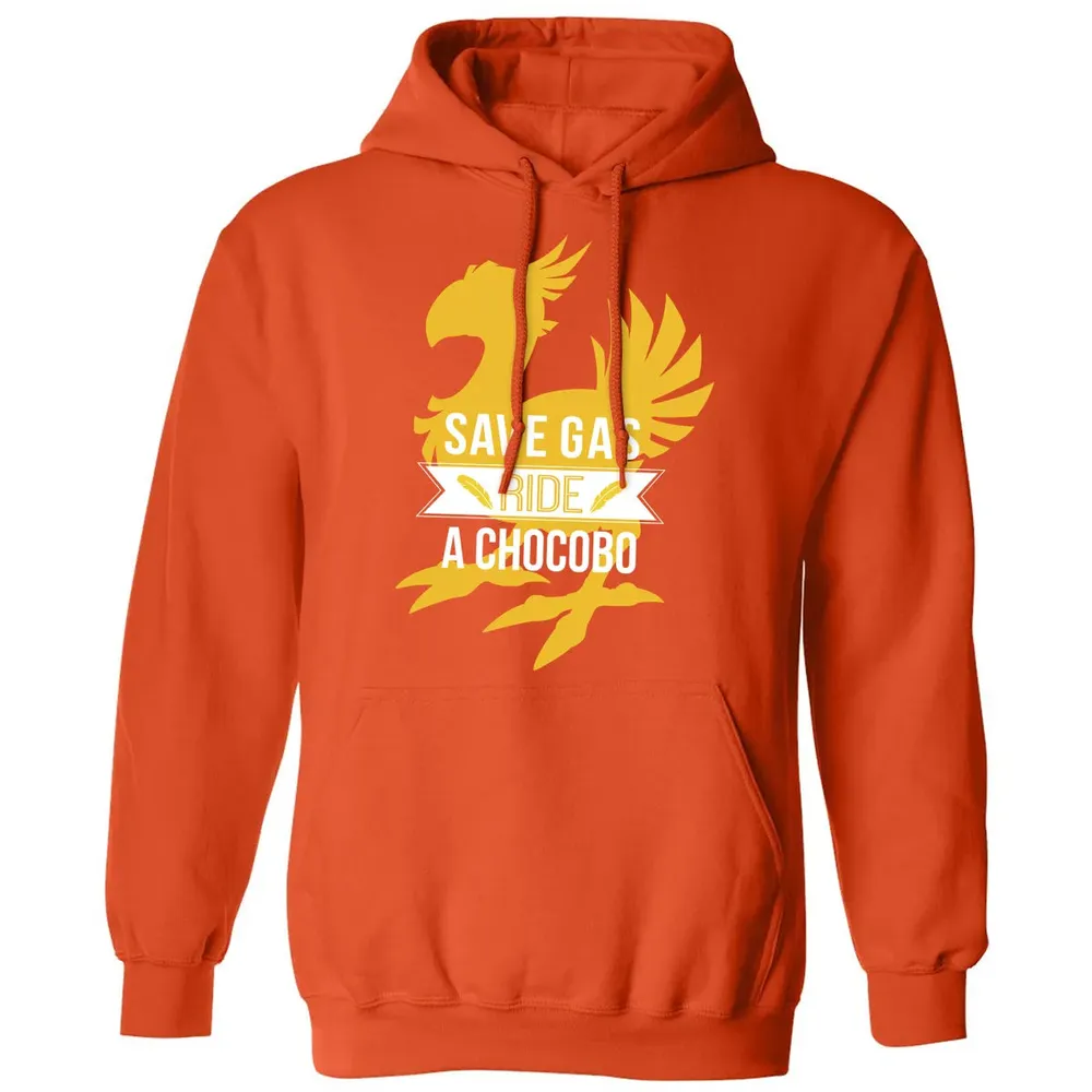 Fantasy Save Gas Ride a Chocobo Classic Unisex Hoodie - 10