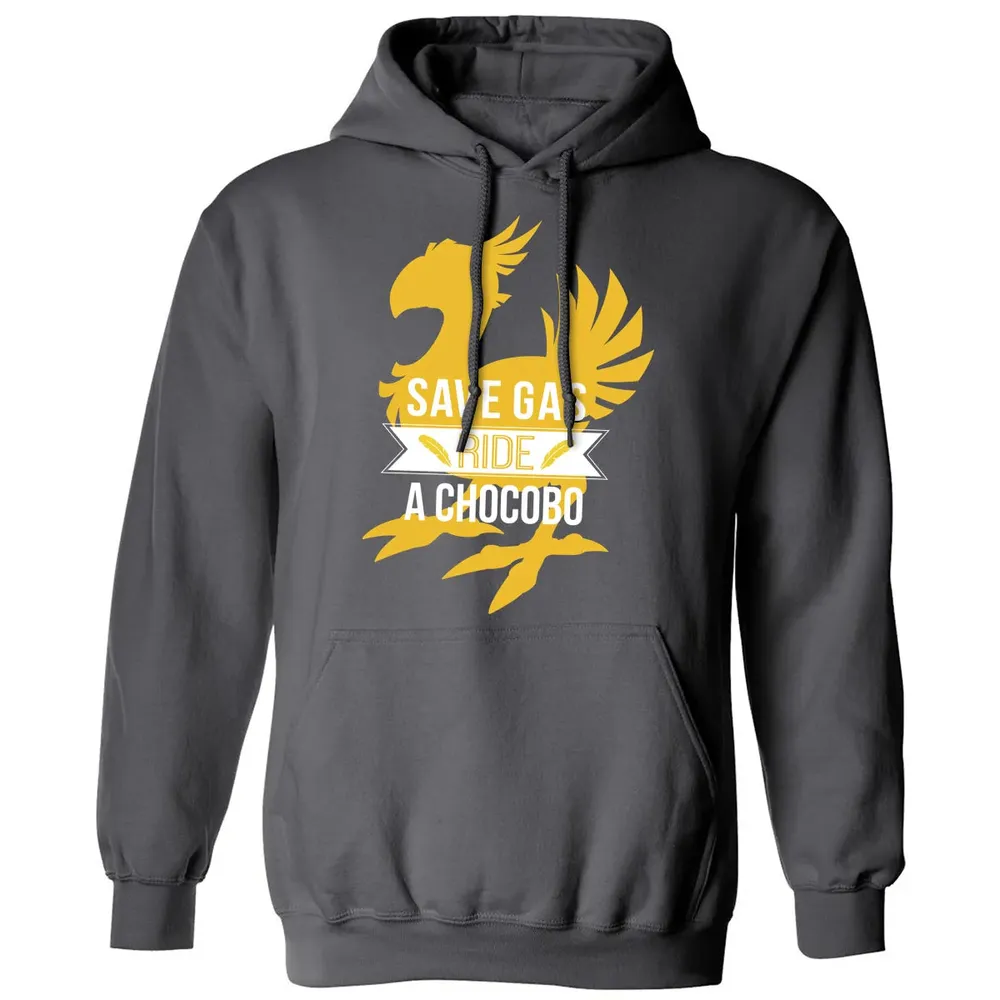Fantasy Save Gas Ride a Chocobo Classic Unisex Hoodie - 7