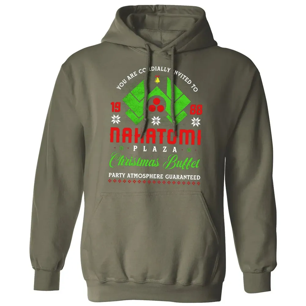 Nakatomi Plaza Christmas Buffet Classic Unisex Hoodie - 4