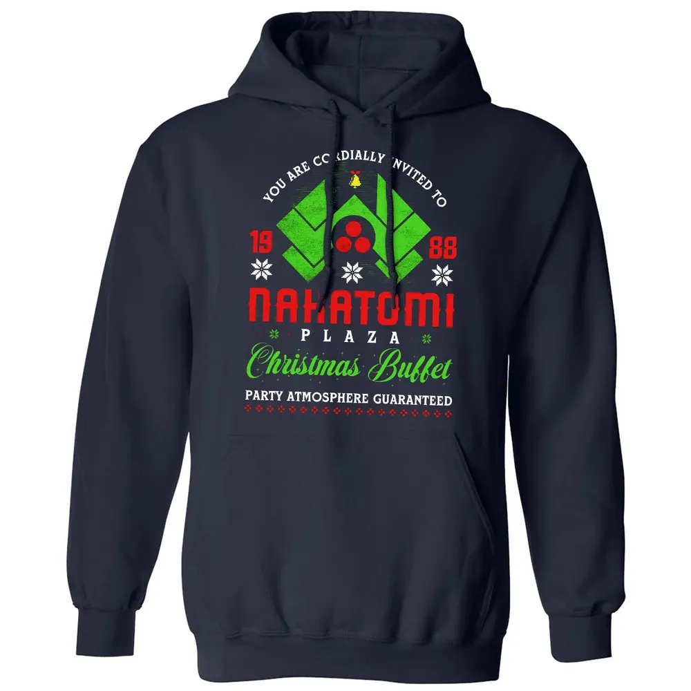 Nakatomi Plaza Christmas Buffet Classic Unisex Hoodie - 2