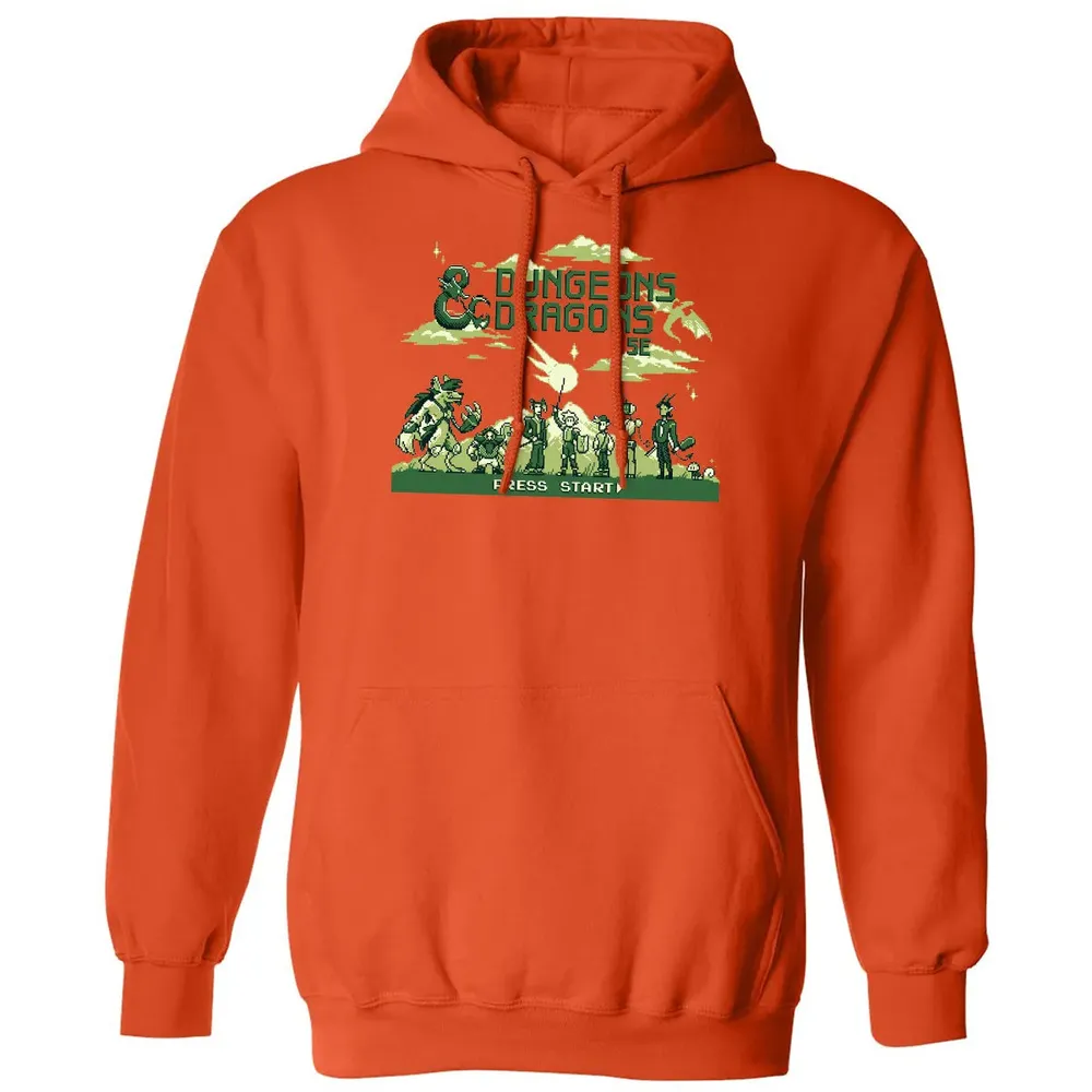 DND 8Bit Classic Unisex Hoodie - 10