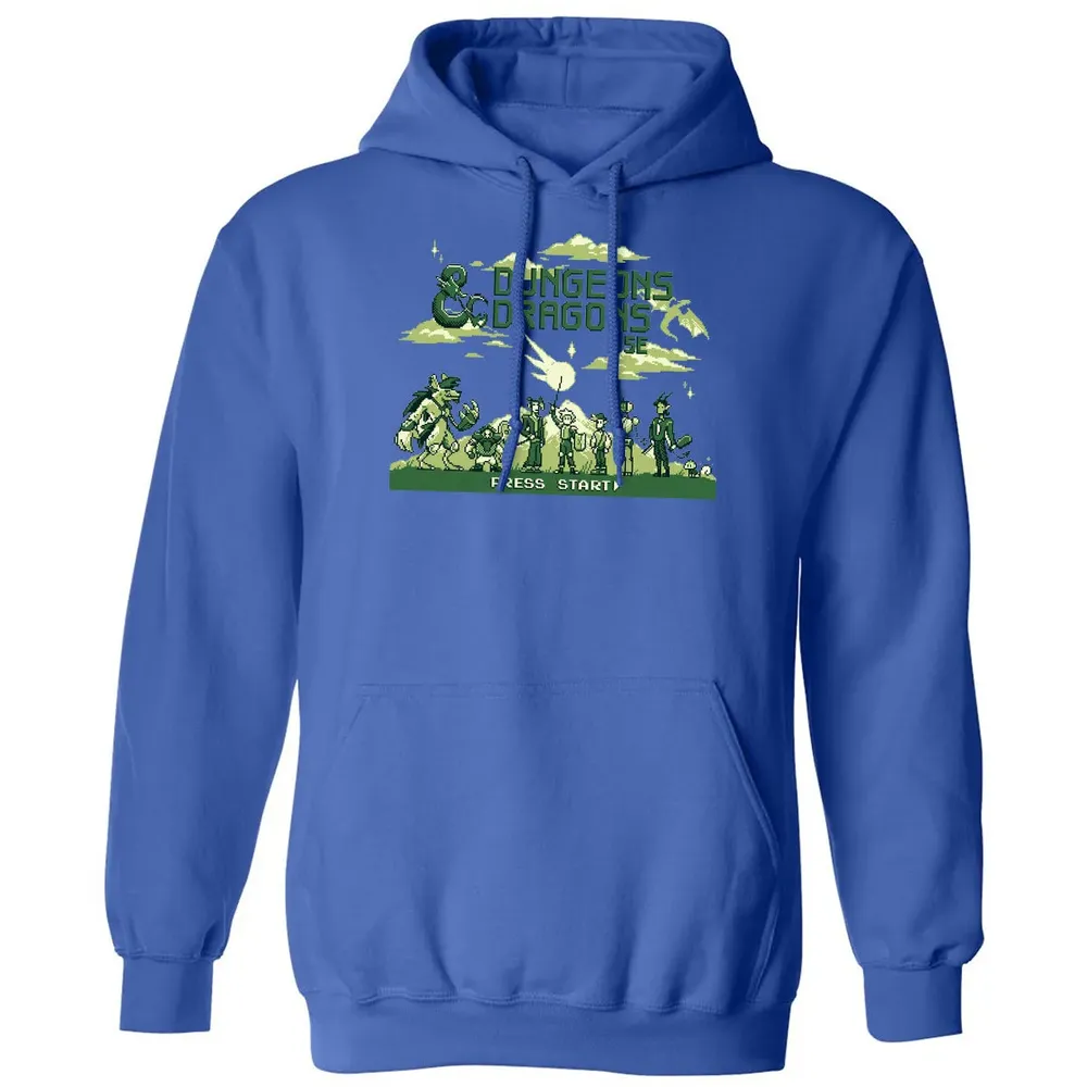 DND 8Bit Classic Unisex Hoodie - 9