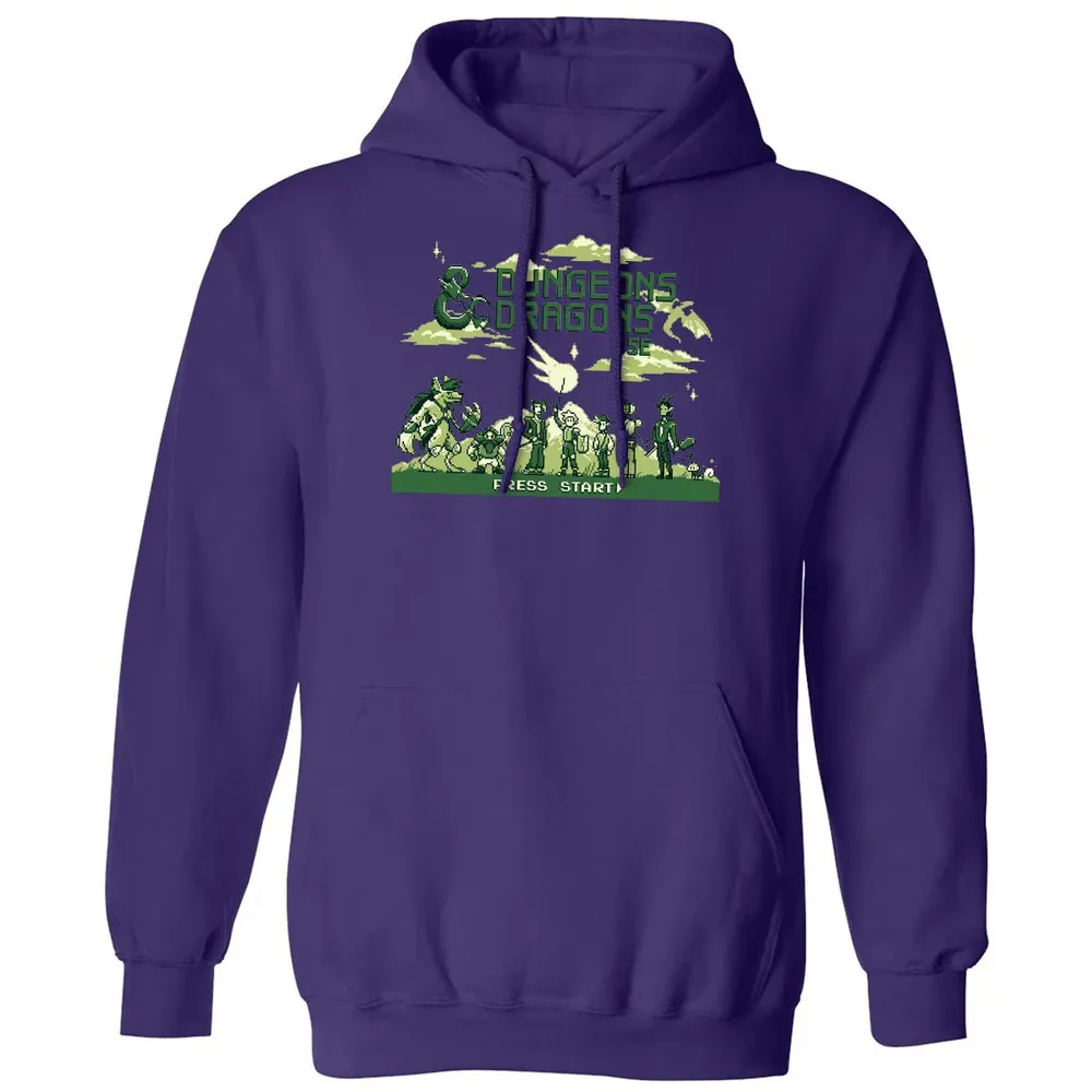 DND 8Bit Classic Unisex Hoodie - 6