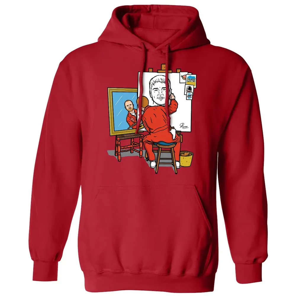 Astronaut Self Portrait Classic Unisex Hoodie - 5