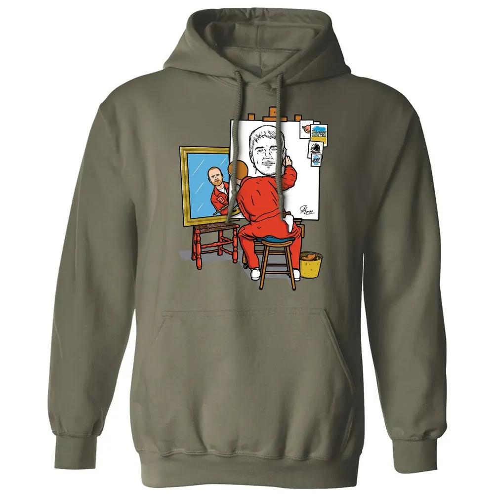 Astronaut Self Portrait Classic Unisex Hoodie - 4