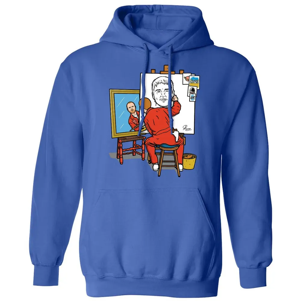 Astronaut Self Portrait Classic Unisex Hoodie - 9