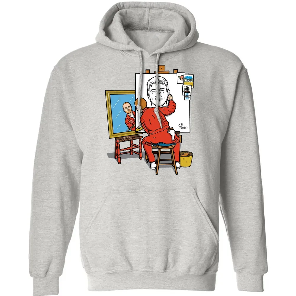 Astronaut Self Portrait Classic Unisex Hoodie - 2