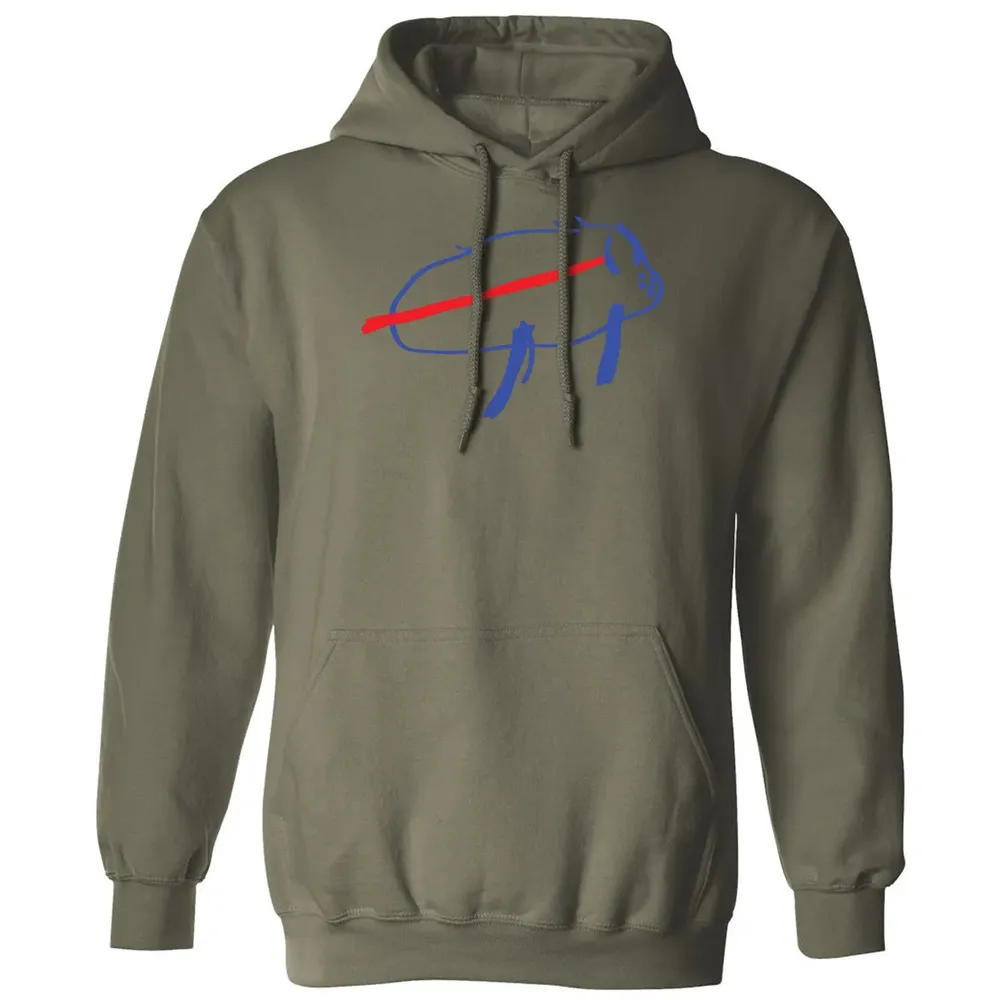 Josh Allen Drawing Classic Unisex Hoodie - 4