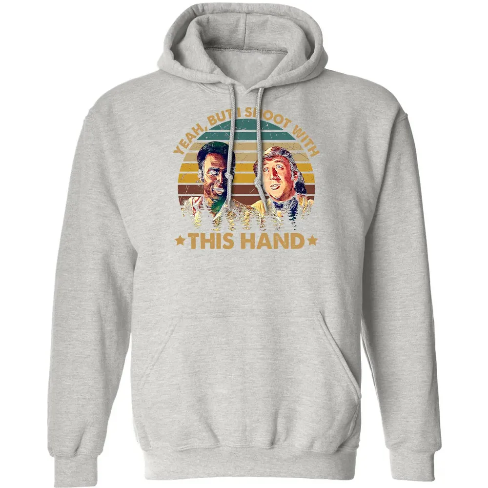 Yeah, But I Shoot With This Hand Classic Unisex Hoodie - 8