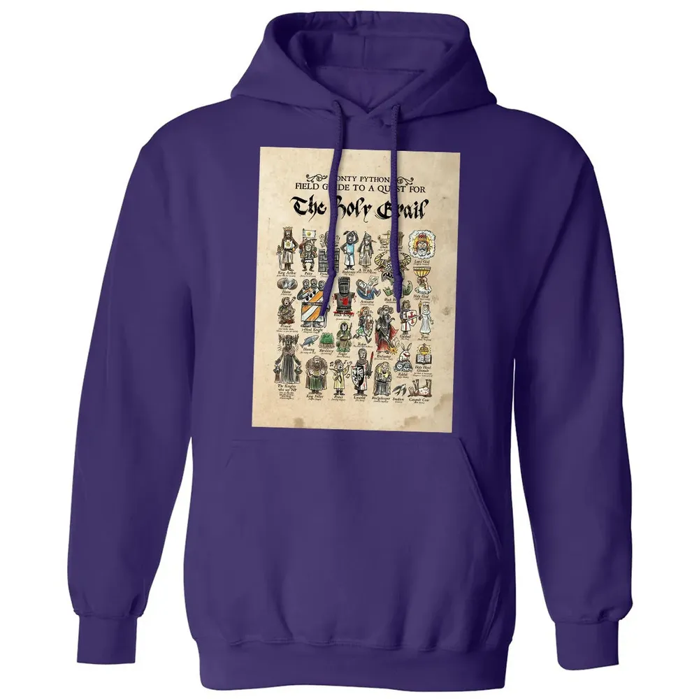 Field Guide To A Guest For The Holy Grail Classic Unisex Hoodie - 6