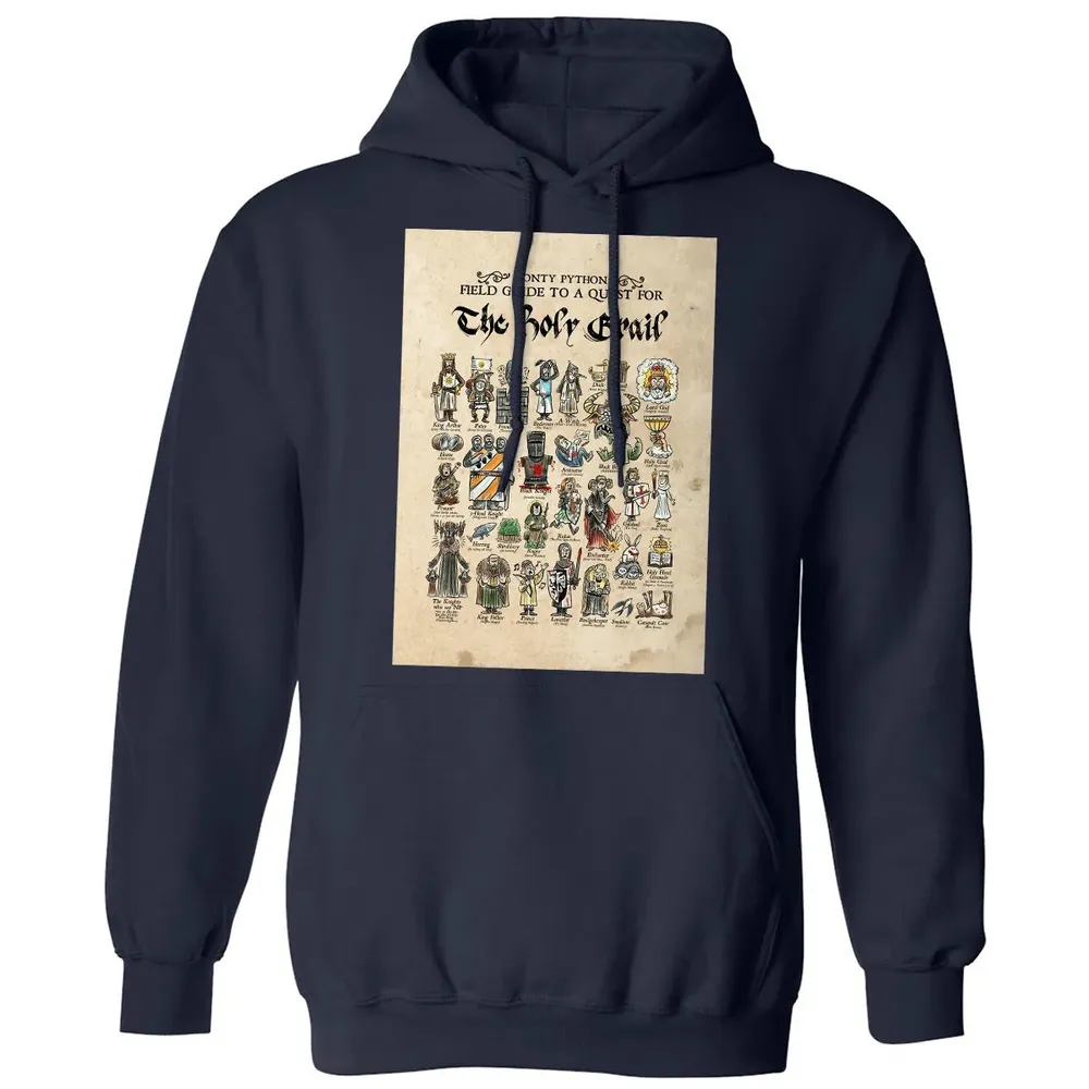 Field Guide To A Guest For The Holy Grail Classic Unisex Hoodie - 8