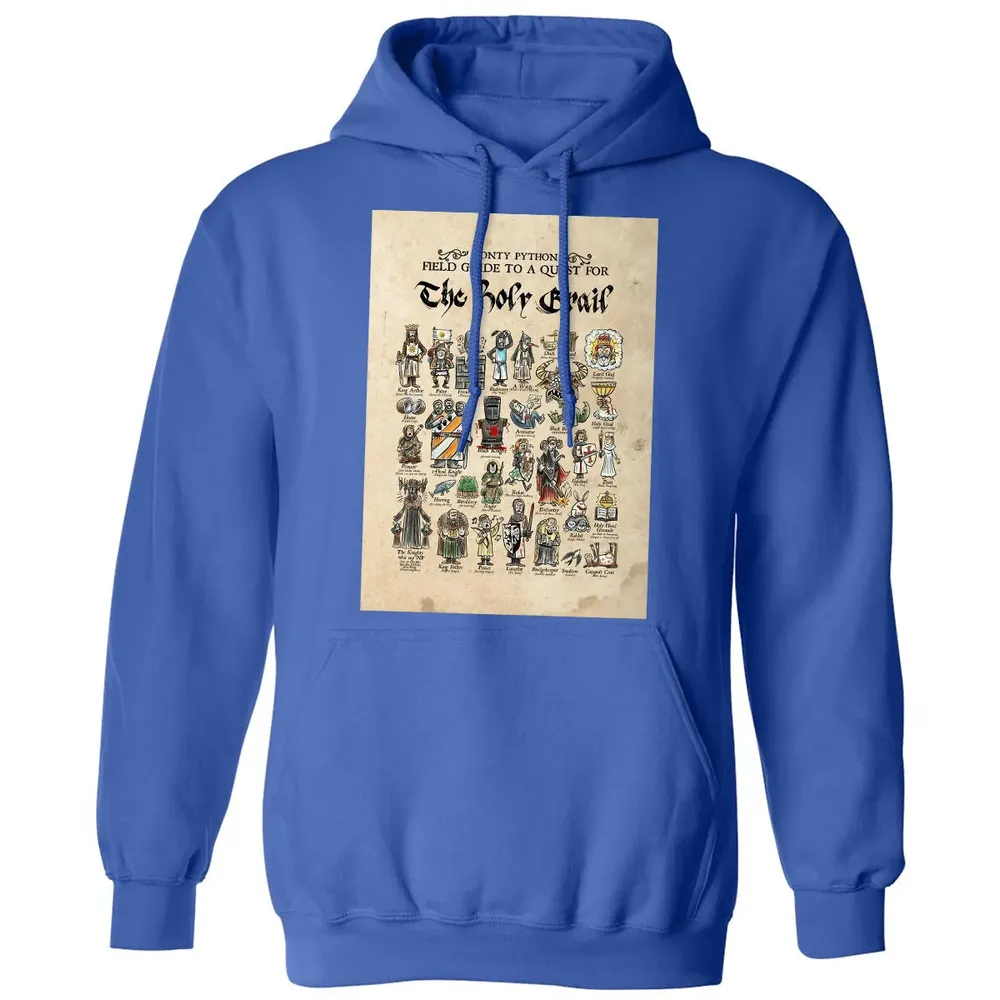 Field Guide To A Guest For The Holy Grail Classic Unisex Hoodie - 9